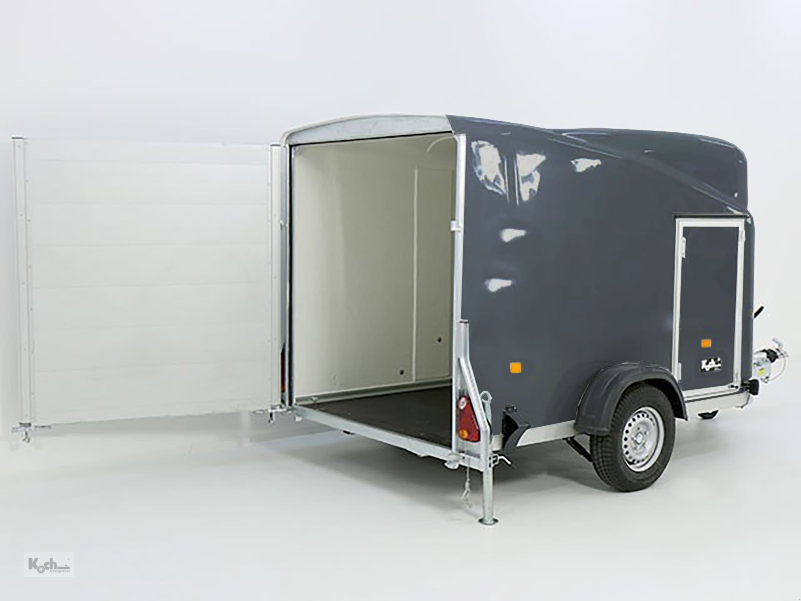 Anhänger du type Sonstige Debon KofferanhÃ¤nger Cargo 1300 Vollpoly 150x290cm H:160cm|TÃ¼r|grau (Ko12411551So), Neumaschine en Winsen (Luhe) (Photo 3)